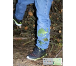 Stickserie - Dino Silhouetten